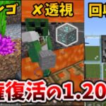 1.20.30アプデで復活していた統合版の特権 [マイクラ統合版/1.20.30/Bedrock][Windows/PE/Switch/PS/Xbox]