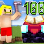 【マイクラ】経験値100使ってエンチャントできる世界でガチバトル！