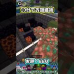 お題建築：BBQ #minecraft #マイクラマルチ #初心者配信