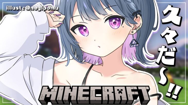 【 Minecraft 】久々マイクラ！まったり整地とか素材集めとか ＃６０【小清水 透 / にじさんじ】