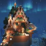[Minecraft]オーロラの見えるレンガ造りの家の作り方 【後半】