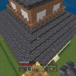 ［Minecraft］建築学生のマインクラフト　#78 法隆寺五重塔を建てるpart3 2階が完成　建築回
