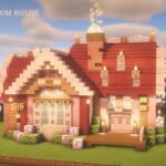 [マイクラ建築]おしゃれなお家の作り方 桜とマングローブを使ったかわいい拠点[Minecraft][tutorial]How to build a house