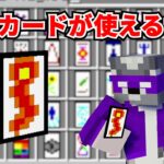 【マイクラ】魔法カードが使える世界でエンドラ討伐!!