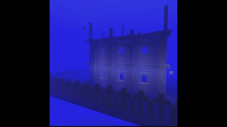 海底の風景を作るショートバージョン33　マイクラ #minecraft #マインクラフト #マイクラ建築