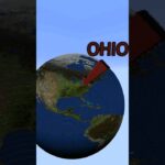 Destroying Ohio Minecraft #shorts