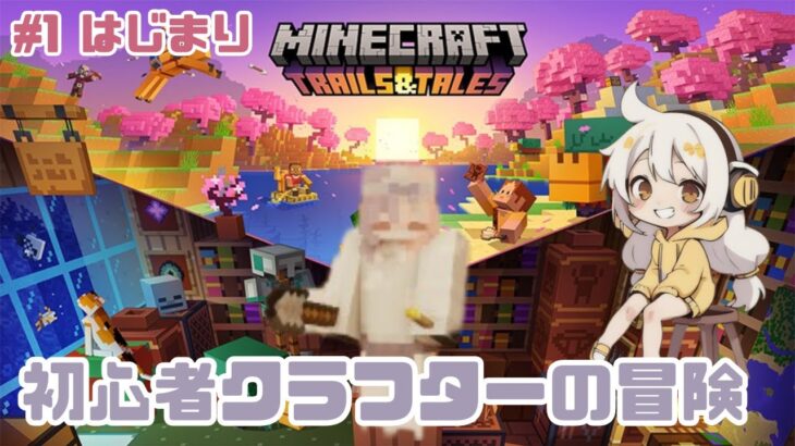 【 #Minecraft /GAME 】初心者クラフターの冒険୨୧ Easy MODあり　アドバイス参加型？是非【音兎／おとちゃんねる♀】#1