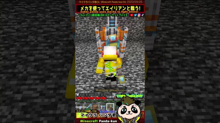 Minecraftワールド「武器の練習！」統合版用Mod