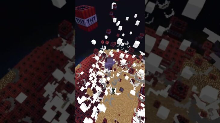 グローストーンをTNTへ置き換えコマンド【まいくら】#sorts  #マインクラフト #マイクラ