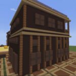 お菓子の村のお菓子の家　マイクラ #minecraft #マインクラフト #マイクラ建築