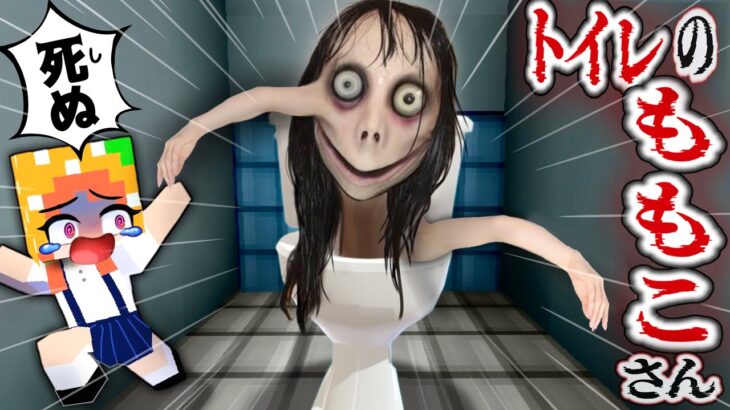 【女子トイレのスキビティトイレ】マイクラの怖い話(#ぴこみんず)トイレの花子さんならぬモモコさんが襲ってくる！
