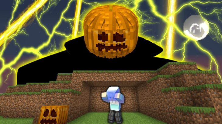 【マイクラ】”ハロウィンの悪魔”が襲ってくる世界