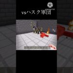 炎のボスvsハスク軍団&アイアンゴーレム #マインクラフト #マイクラ #統合版 #コマンド紹介