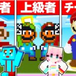 🌈この世で1番上手くマリオを作れるのは誰だ！？『以心伝心建築ゲーム』 【まいくら/マインクラフト】