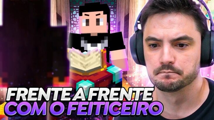 FRENTE A FRENTE COM O FEITICEIRO NO MINECRAFT #3.22