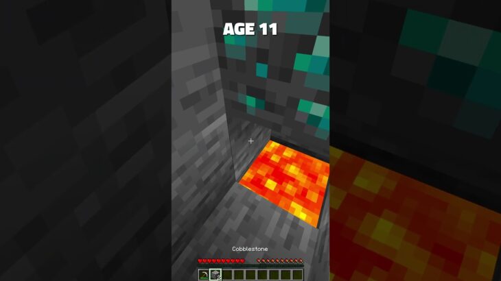 How To Escape Minecraft Traps In Every Age🤯 (INSANE) #minecraft #shorts