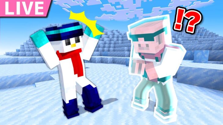 【マイクラ】氷漬けの世界でエンドラ討伐！【おおはらMEN視点】