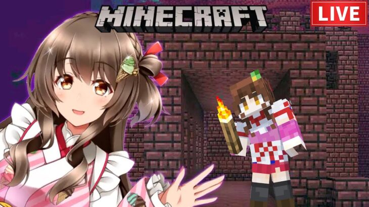 【マイクラ】超巨大なネザー要塞を発見！攻略するぞー【Minecraft 生放送】