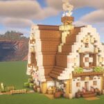 [マイクラ建築]おしゃれなお家の作り方 かわいい拠点[Minecraft][tutorial]How to build a house