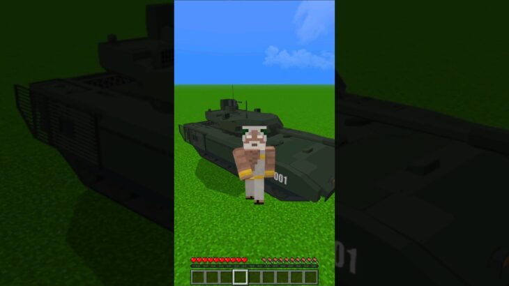 NOOB vs PRO vs HACKER vs DEWA Adu Membuat TANK di MINECRAFT😱#shorts #minecraft