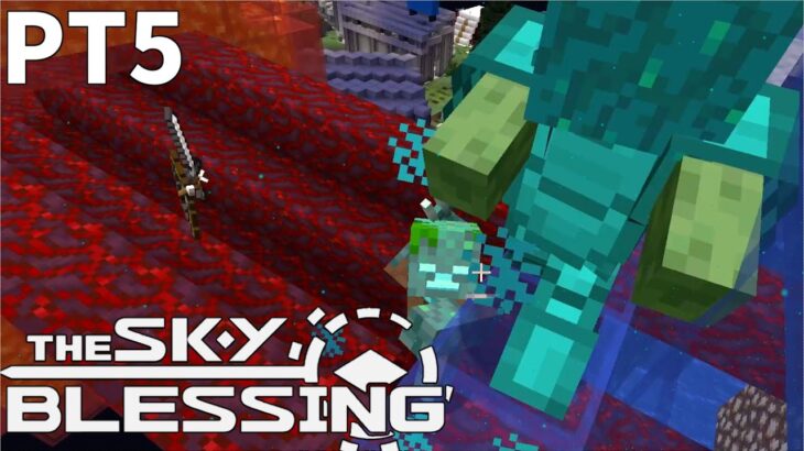 【マイクラ】魔法こそが全てを凌駕するタイプの超鬼畜スカイブロック【TheSkyBlessing】#5