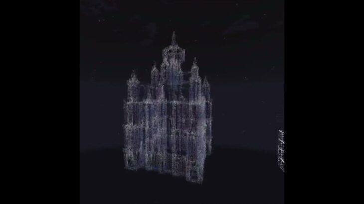 幻想的な夜　マイクラ #minecraft #マインクラフト #マイクラ建築