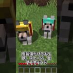 #shorts オオカミに装備を付けれるPet Armor MOD #MOD #マインクラフト #マイクラMOD #ゆっくり実況