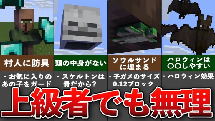 上級者でも知らないマイクラ雑学まとめ【ゆっくり解説】