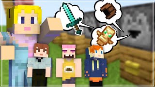 6歳でも簡単に作れるガチャPVP & 超簡単コマンドどっきり！【家族でマイクラ】【マイクラ】