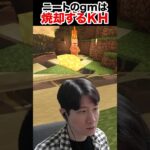 【マイクラ】一生働かないニートの村人を焼却するKH #shorts