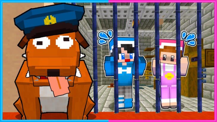 犬の刑務所に捕まったマインクラフト！？🐶🚨【 マイクラ / Minecraft  】