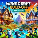 【Minecraft】マインクラフト建築バトル：豪邸対決！