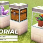 Minecraft : No mod command! How to make the perfect display case | MOD・コマンドなし！完璧なショーケースの作り方