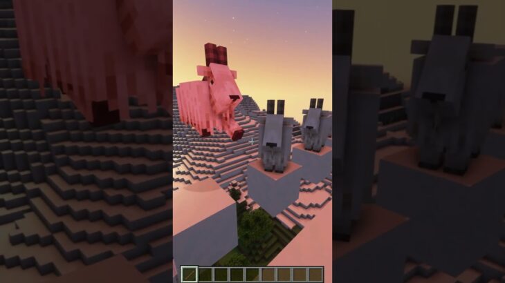 Past Lives with Minecraft ANIMAL sounds😌 #Shorts