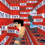 あの拠点の地下をTNTで埋めてみた❗PART328【マイクラ.アツクラ】