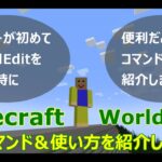 【マインクラフト×土木⑩教育③】WorldEditの便利なコマンドとその使い方を紹介します！！　ワールドエディット　こっぴー