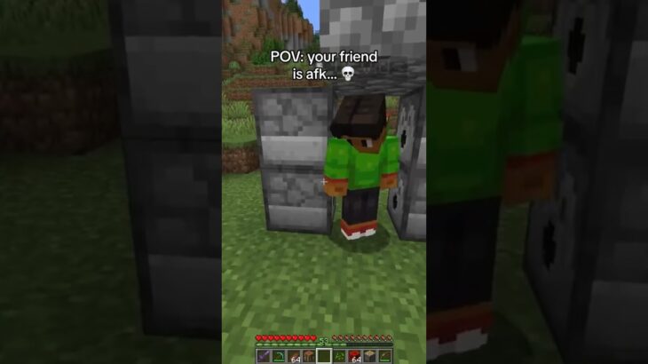 afk END moment 💀😈 #shots #minecraft #holidayswithshorts