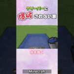 【マイクラ】外出た瞬間終わったわ… #minecraft #マイクラ裏技 #壊れない家