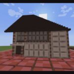 お菓子の村のお菓子の家　マイクラ #minecraft #マインクラフト #マイクラ建築