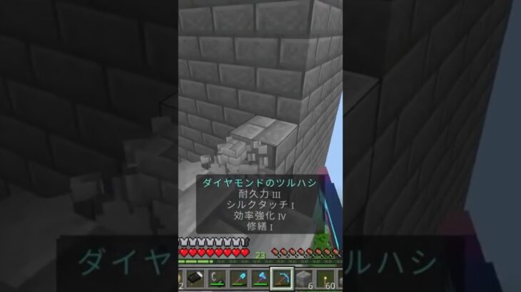 降りるときはこうする！ #マイクラ実況 #マイクラ建築 #マイクラ #マインクラフト #minecraft #minecraftshorts #ゲーム実況 #switch #shorts
