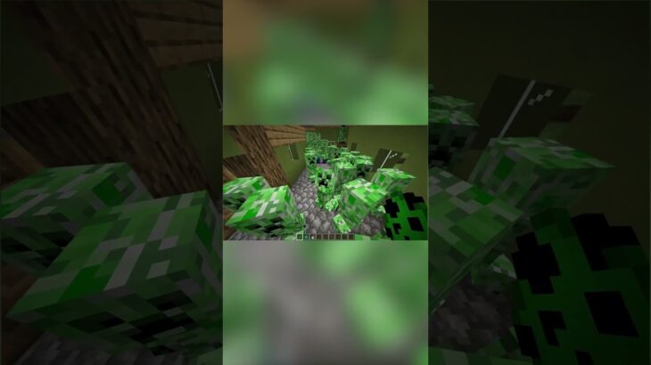 【マイクラ】透明のクリーパーが家を爆発するドッキリ⁉マインクラフト #noface #マイクラ #minecraft #マインクラフト