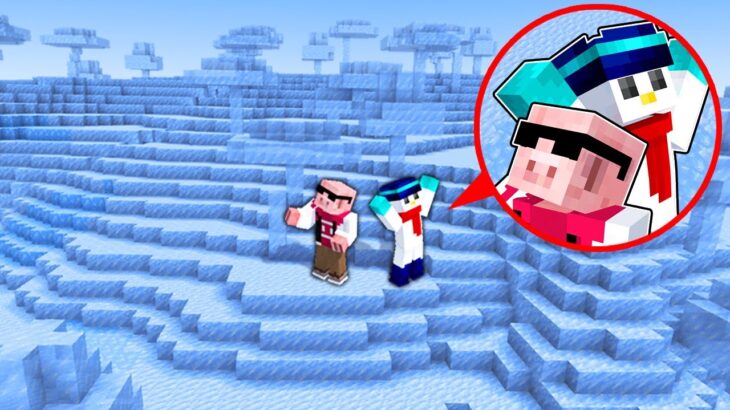 【マイクラ鬼畜】氷漬けの世界でエンドラ討伐！