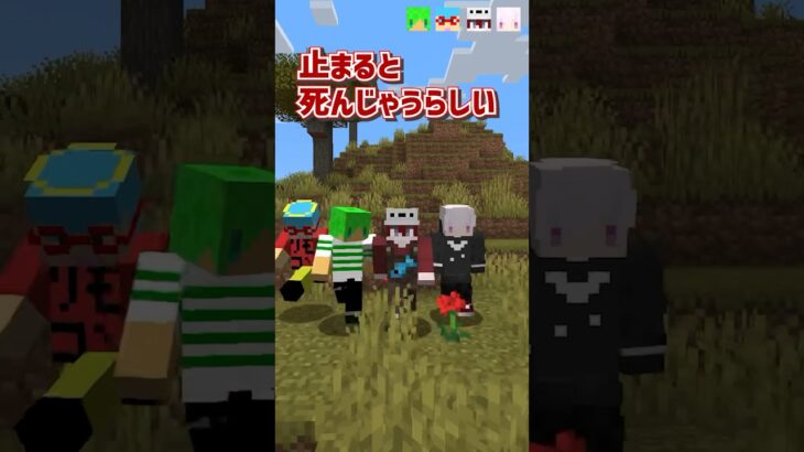 止まると死んじゃう世界 #マインクラフト #マイクラ #いんく