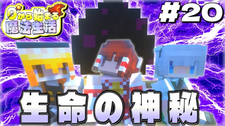 【ゆっくり実況マルチ】命の誕生…～0から始まる魔法生活～ Part20【Minecraft】