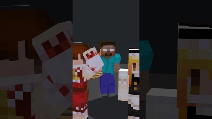 【マインクラフト】ダーツ対決  Compete in Darts #shorts #minecraft #マイクラ #anime