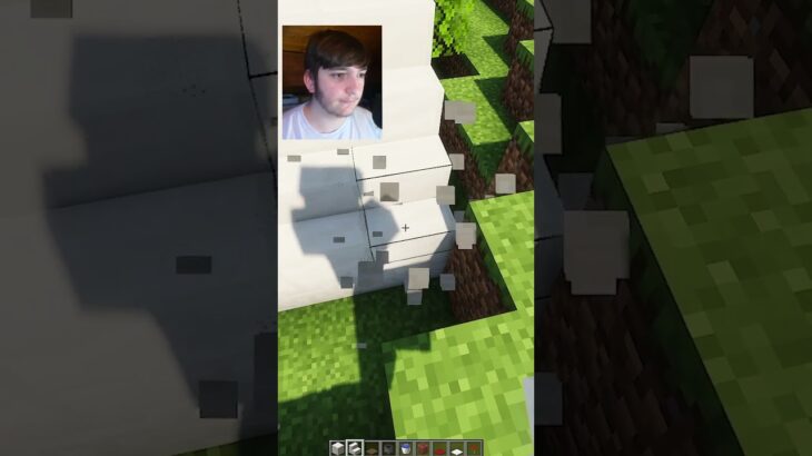 Dog house rebuild🥹Wait until the end #minecraft
