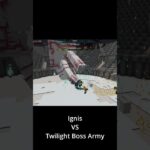 Ignis vs Twilight Mod Boss Army! Minecraft Mob Battle! #shorts #minecraft #マインクラフト