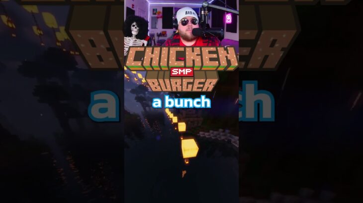 Introducing The Chicken Burger SMP #shorts #minecraft #smp