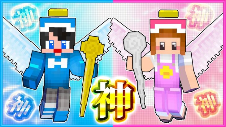 神様になるのは俺だ！私だ！✨⛅【 マイクラ / Minecraft  】