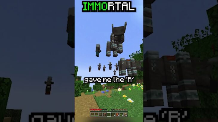 Minecraft, But I’m Immortal…